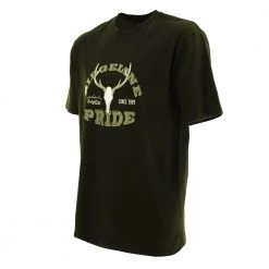 Ridgeline Stag Mens T-Shirt Olive
