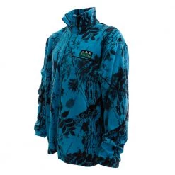 Ridgeline Micro Zip Mens Jersey Blue Camo 4XL
