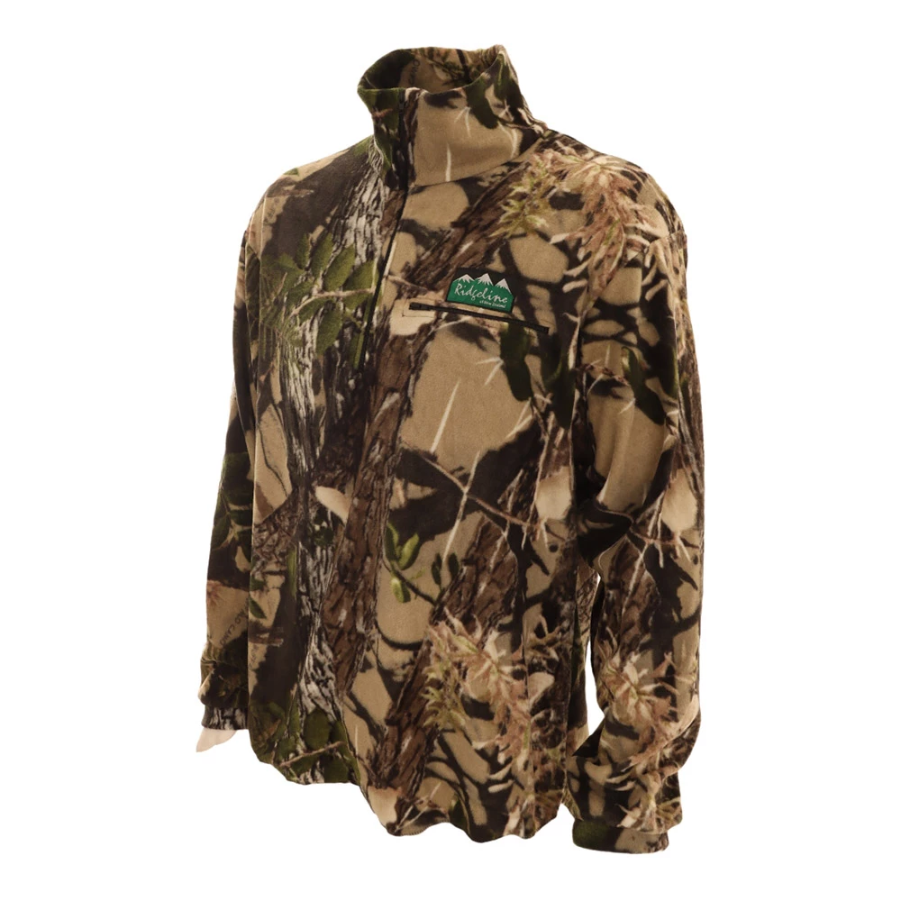 Ridgeline Micro Long Sleeve Zip Shirt Buffalo Camo XS 3 Ridgeline Micro Long Sleeve Zip Shirt Buffalo Camo XS