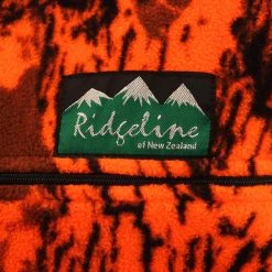 Ridgeline Micro Long Sleeve Zip Shirt Blaze Camo -Ridgeline Sales Store 124592 5 n y