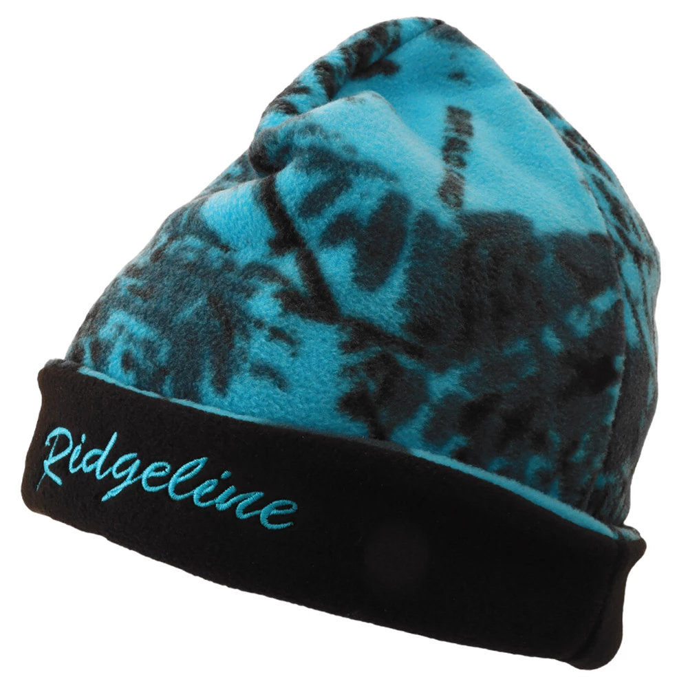 Ridgeline Adult Double Layer Reversible Beanie Black/Blue Camo 6 Ridgeline Adult Double Layer Reversible Beanie Black/Blue Camo - Image 4
