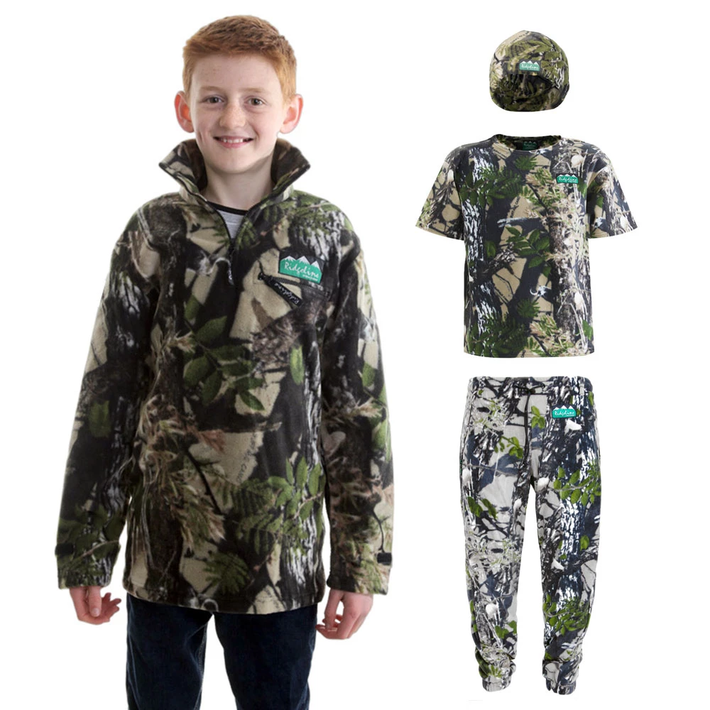 Ridgeline Kids 4 Piece Fleece Camo Clothing Pack Age 10 Years 4 Ridgeline Kids 4 Piece Fleece Camo Clothing Pack Age 10 Years - Image 2
