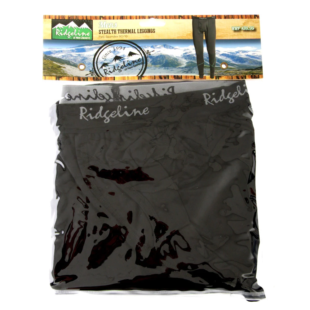 Ridgeline Mens Stealth Thermal Leggings Black M 6 Ridgeline Mens Stealth Thermal Leggings Black M - Image 4