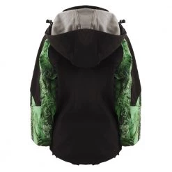 Ridgeline Razorback Kids Jacket Black/Green Size 8