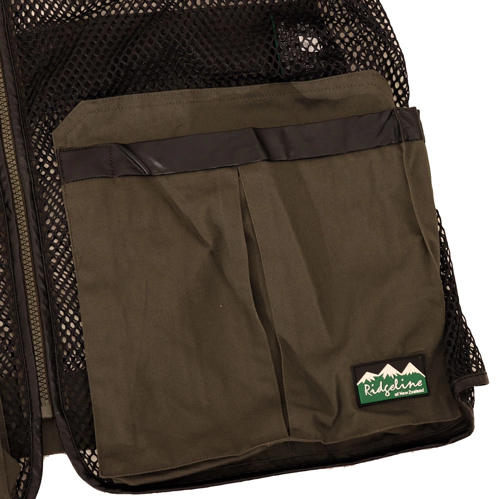 Ridgeline Coleman Shooting Vest Olive/Black 4 Ridgeline Coleman Shooting Vest Olive/Black - Image 2