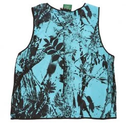 Ridgeline Full Zip Safety Vest Blue Camo S