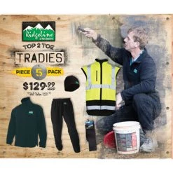 Ridgeline Top To Toe 5 Piece Tradies Clothing Pack Yellow/Black S 11 Ridgeline Top To Toe 5 Piece Tradies Clothing Pack Yellow/Black S -Ridgeline Sales Store 1425936067 large