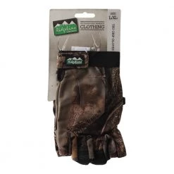 Ridgeline Tru Grip Fingerless Gloves Nature Green