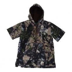 Ridgeline Little Weapon Short Sleeve Kids Hoodie Buffalo Camo