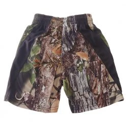 Ridgeline Breeze Kids Shorts Buffalo Camo 2