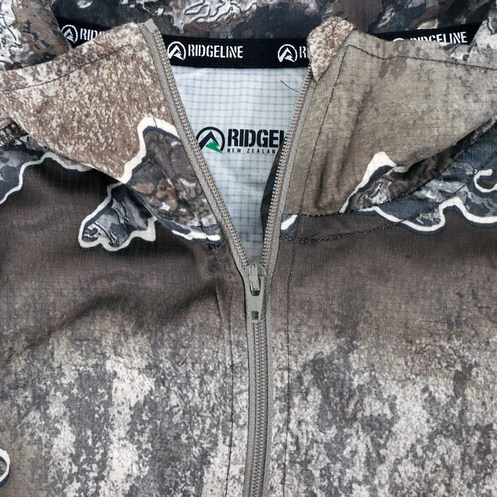 Ridgeline Micro Lite Zip Mens Long Sleeve Shirt Excape Camo 3 Ridgeline Micro Lite Zip Mens Long Sleeve Shirt Excape Camo