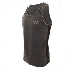 Ridgeline Breeze Mens Singlet Charcoal/Black Extra Small
