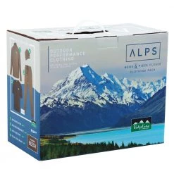 Ridgeline Alps Mens 4-Piece Fleece Clothing Pack Beech