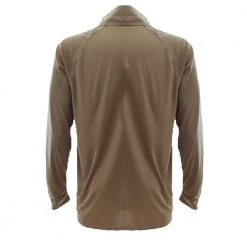 Ridgeline Micro Lite Zip Mens Long Sleeve Shirt Dark Khaki 9 Ridgeline Micro Lite Zip Mens Long Sleeve Shirt Dark Khaki -Ridgeline Sales Store 170722 5 n y