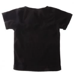 Ridgeline Paw Fleece Kids T-Shirt Black/Blue 1yr