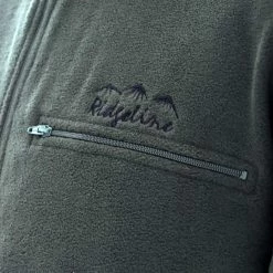 Ridgeline Micro V2 Long Sleeve Zip Shirt Olive -Ridgeline Sales Store 182696 4 n y 14
