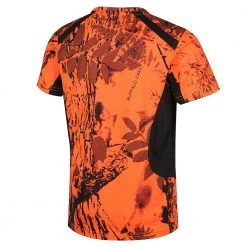 Ridgeline Whanau Mens T-Shirt Blaze Camo/Black