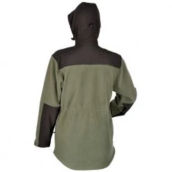 Ridgeline Rubra Hybrid Fleece Womens Anorak Olive/Black