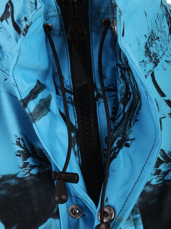 Ridgeline Mens Mallard Jacket Blue Camo XS 4 Ridgeline Mens Mallard Jacket Blue Camo XS - Image 2