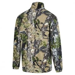 Ridgeline AU Micro Long Sleeve Zip Shirt Buffalo Camo