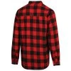 Ridgeline Organic Mens Check Shirt Red -Ridgeline Sales Store organic red 2