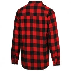 Ridgeline Organic Mens Check Shirt Red