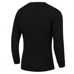 Ridgeline Merinotech Mens Thermal Crew Top Black