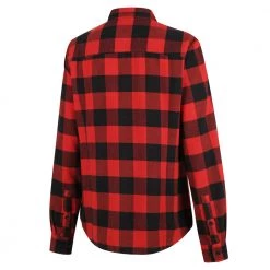 Ridgeline Organic Womens Check Shirt Red