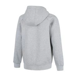 Ridgeline Impact Recycled Kids Fleece Zip Hoodie Grey Marle