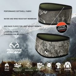 Ridgeline Bonded Womens Headband Excape -Ridgeline Sales Store rl headband detail