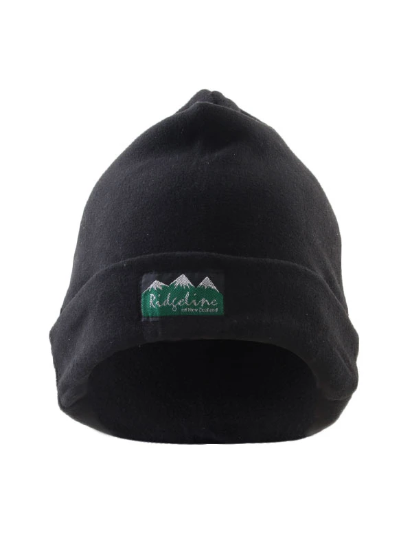 Ridgeline Classic Two Layer Fleece Beanie Black 3 Ridgeline Classic Two Layer Fleece Beanie Black