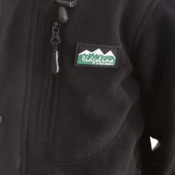 Ridgeline Cub Fleece Kids Jacket Black 12 -Ridgeline Sales Store rlckkcubb 8 5 5