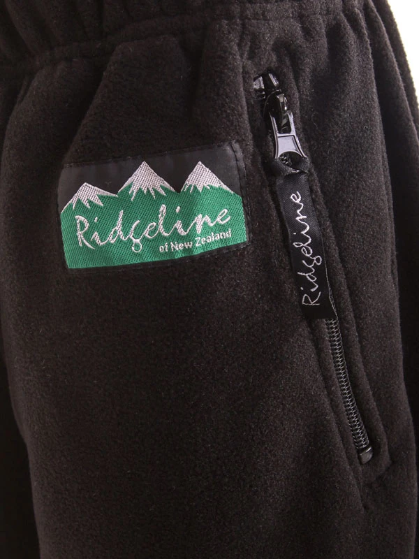 Ridgeline Tussock Kids Trousers Black 4 5 Ridgeline Tussock Kids Trousers Black 4 - Image 3