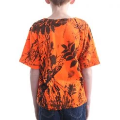 Ridgeline Tumbleweed Kids T-Shirt Blaze Camo 12