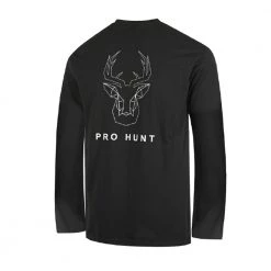 Ridgeline Pro Hunt Mens Long Sleeve Shirt Black