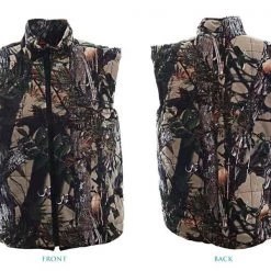 Ridgeline Trapper Reversible Hunting Vest Blaze/Buffalo Camo L
