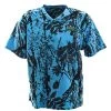 Ridgeline Heartland Fleece V-Neck Mens T-Shirt Blue Camo XS -Ridgeline Sales Store rlcwvblu l 2 9