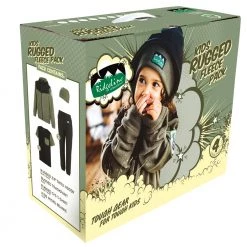 Ridgeline Rugged Kids 4 Piece Clothing Pack Field Olive/Black