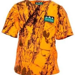 Ridgeline Premium Workmans Zip Mens T-Shirt Blaze Camo