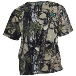 Ridgeline Premium Workmans Zip Mens T-Shirt Buffalo Camo