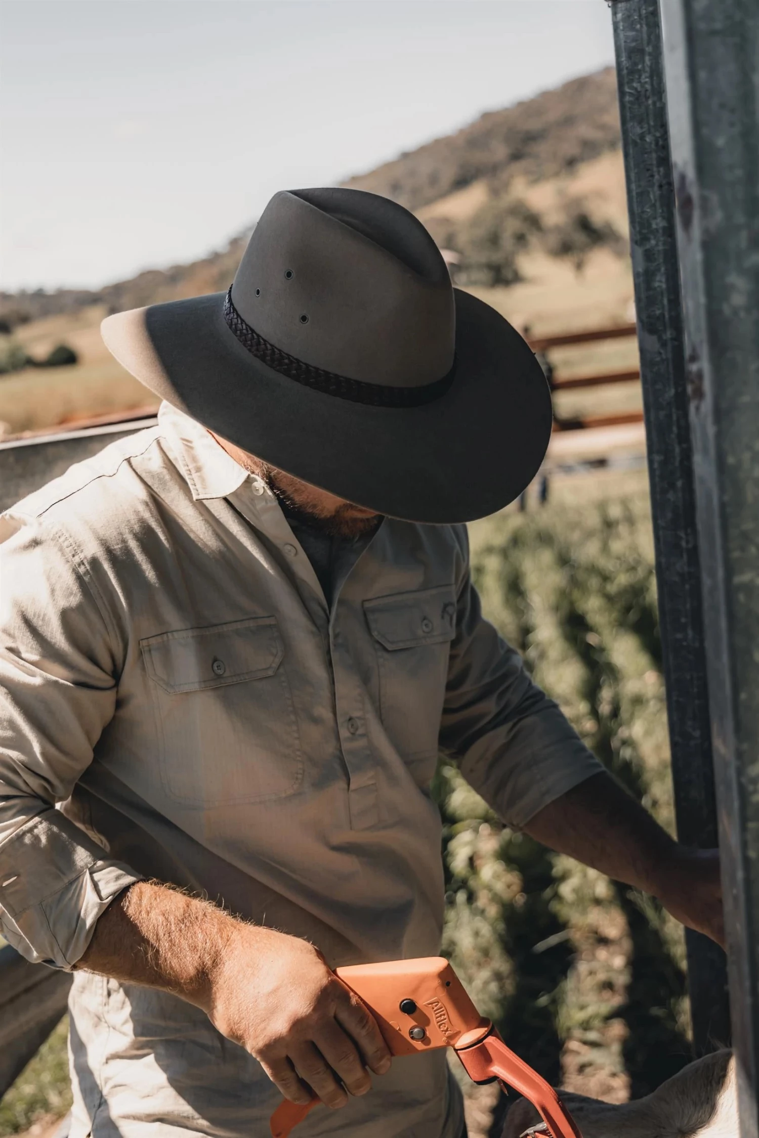 Ridgeline Yard Placket Mens Long Sleeve Shirt Eucalyptus 5 Ridgeline Yard Placket Mens Long Sleeve Shirt Eucalyptus - Image 3